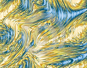 Marble Texture blue sky yellow