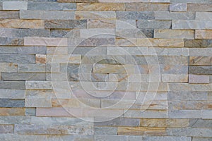 Marble texture decorative brick, wall tiles made of natural stone.