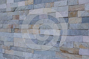 Marble texture decorative brick, wall tiles made of natural stone.