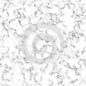 Marble texture seamless pattern. Realistic marbling background for design greeting or wedding cards. Black and white