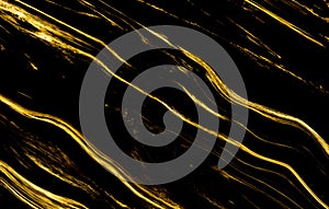Marble texture wall surface black gold ink pattern graphic  background granite abstract light elegant grey. photo