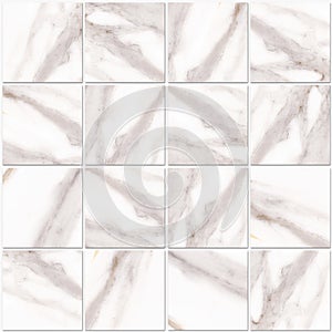 Marble tiles seamless flooring texture, detailed structure of marble in natural patterned for background and design