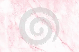 Marble wall surface pink background pattern graphic abstract light elegant white .