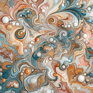 Marble wavy multicolored wild stone texture