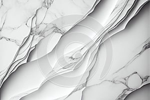 Marble white and gray slab. Abstract texture and light background. AI generated