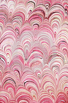 Marbled paper artwork