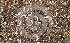 Marbled Paper Brown