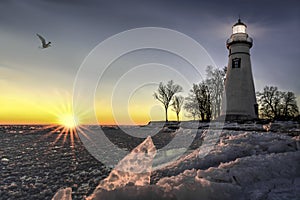 Marblehead Lighthouse Sunrise