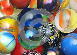 Marbles Close-up