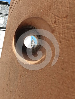 Marburg clock hole