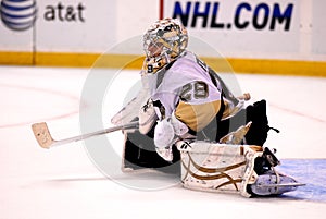 Marc-Andre Fleury Pittsburgh Penguins goalie