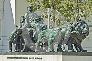 Marc Anton statue  in Vienna, Austria