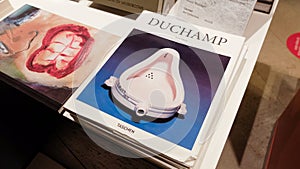 Marcel Duchamp book. Marcel Duchamp is a French painter, plastic artist, man of letters, naturalized American