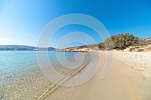 Marcello beach - Cyclades island - Aegean sea - Paroikia Pariki