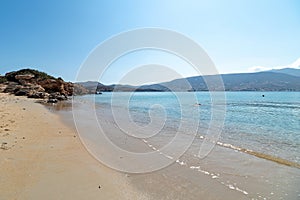 Marcello beach - Cyclades island - Aegean sea - Paroikia Pariki