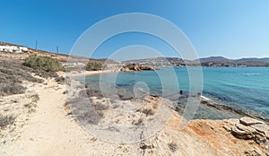 Marcello beach - Cyclades island - Aegean sea - Paroikia Pariki