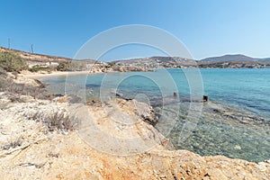 Marcello beach - Cyclades island - Aegean sea - Paroikia Pariki