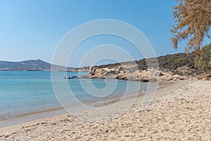 Marcello beach - Cyclades island - Aegean sea - Paroikia Pariki