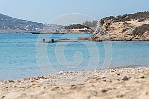 Marcello beach - Cyclades island - Aegean sea - Paroikia Pariki