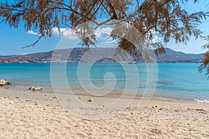 Marcello beach - Cyclades island - Aegean sea - Paroikia Pariki