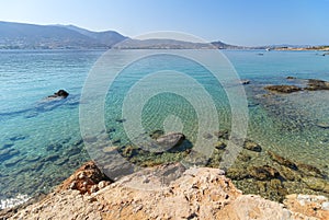 Marcello beach - Cyclades island - Paroikia Parikia Paros - Greece