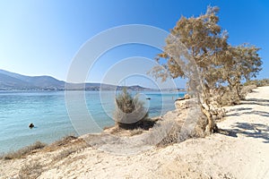 Marcello beach - Cyclades island - Paroikia Parikia Paros - Greece