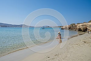 Marcello beach - Cyclades island - Paroikia Parikia Paros - Greece