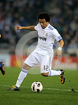 Marcelo Vieira of Real Madrid
