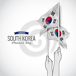 March 1st Movement Day in the South Korea