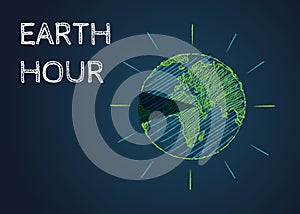 March Earth hour day