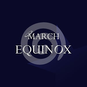 march equinox typography graphic design