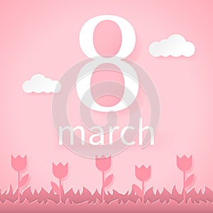 8 March. International happy Women`s Day