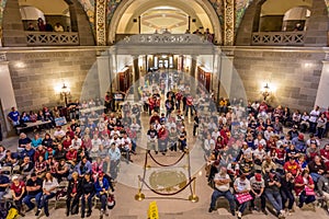 MARCH 4, 2017 - JEFFERSON CITY - President Trump Supporters Hold Rally, Jefferson City, State Capitol of Missouri