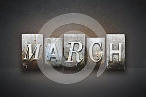 March Letterpress