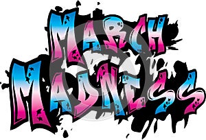 March Madness Blue and Pink