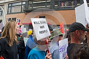 March for Our Lives movement`s march in Downtown Los Angeles