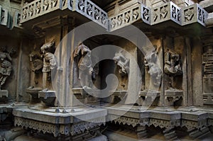 05 March 2015, Pune, India, Ancient Temple of hindu god shiva, Bhuleshwar Temple is situated on a hill and was built in the 8th