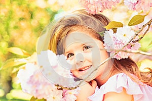 8 march. Small child. Natural beauty. Childrens day. Springtime. weather forecast. Summer girl fashion. Happy childhood