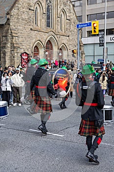 17 March, 2024: Toronto, Canada - Toronto' s Annual St. Patrick' s Day Parade