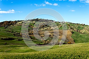 Marche. Autumn view of Regional Park.