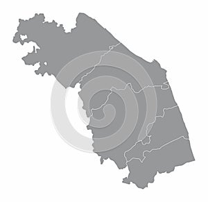 Marche region map