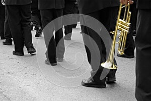 Marching Band Trumpeter