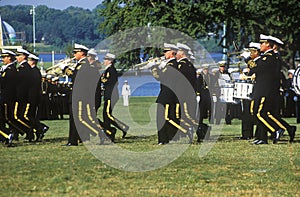 Marching Band, United States Naval Academy, Annapolis, Maryland