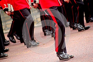 Marching guardsmen photo