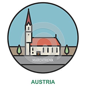 Marchtrenk. Cities and towns in Austria