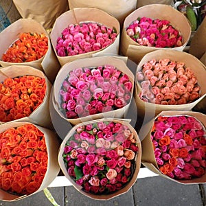 MarchÃÂ© aux fleurs photo