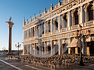 Marciana Library also called Library of Saint Mark in Venice or Libreria sansoviniana photo