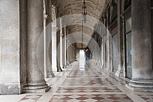 Marciana Library, in the Piazzetta San Marco in Venice photo