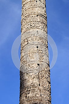 Marco Aurelio column in Rome