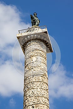 Marco Aurelio column in Rome